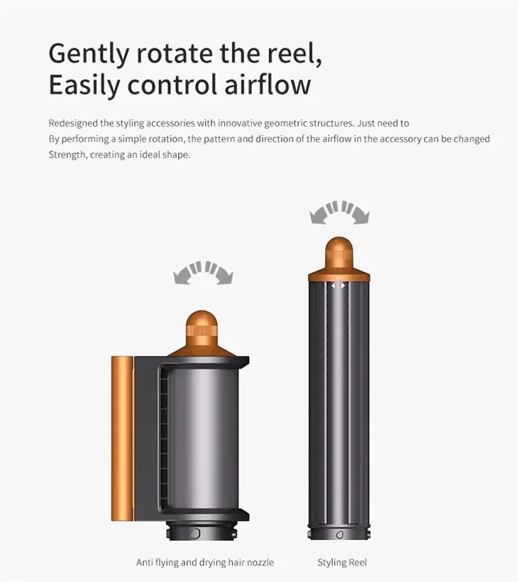 Multi Purpose Hair Dryer Curling Tube